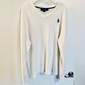 🏇U.S. Polo Assn. Men's V-Neck Sweater
